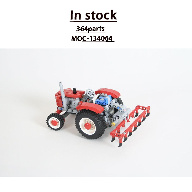 Agriculture Farming Certificate - MOC-134064 Model Blok Bangunan Traktor Retro