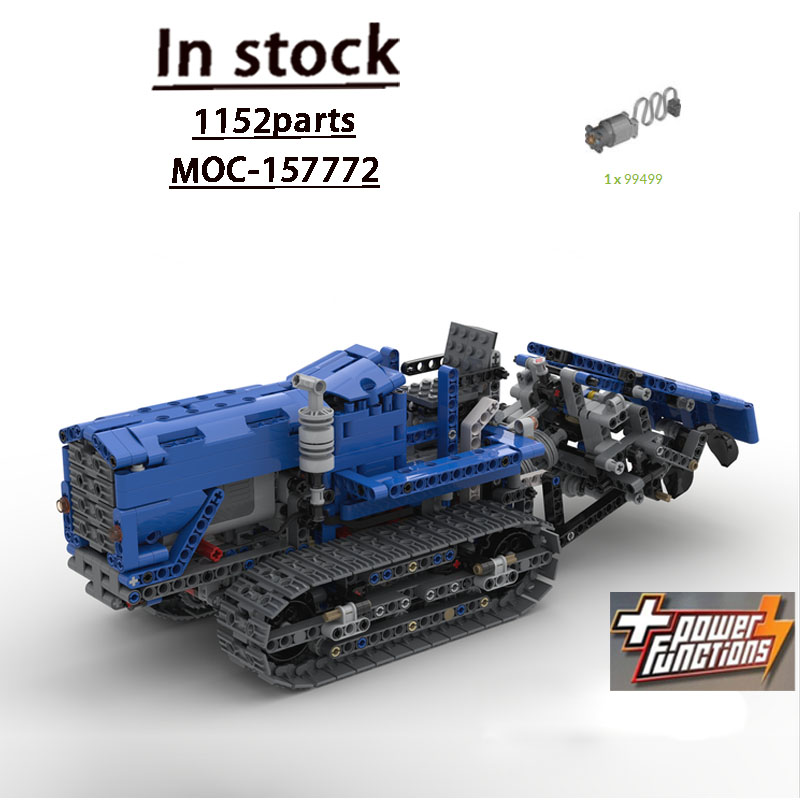 Agriculture Farming Certificate - MOC-157772 Model Blok Bangunan Traktor Perayap