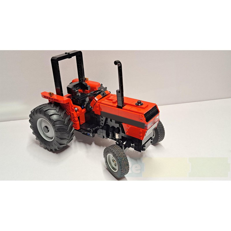 Agriculture Farming Certificate - MOC-202283 Model Blok Bangunan Traktor Retro