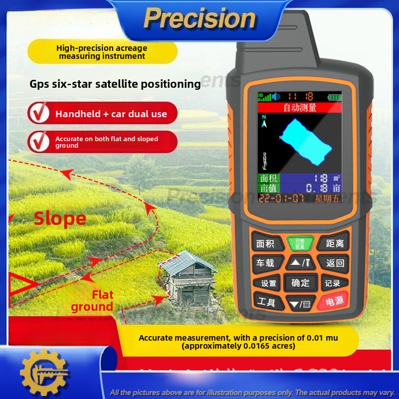 Agriculture Farming Vehicles - Alat Pengukur Luas GPS Genggam 2026
