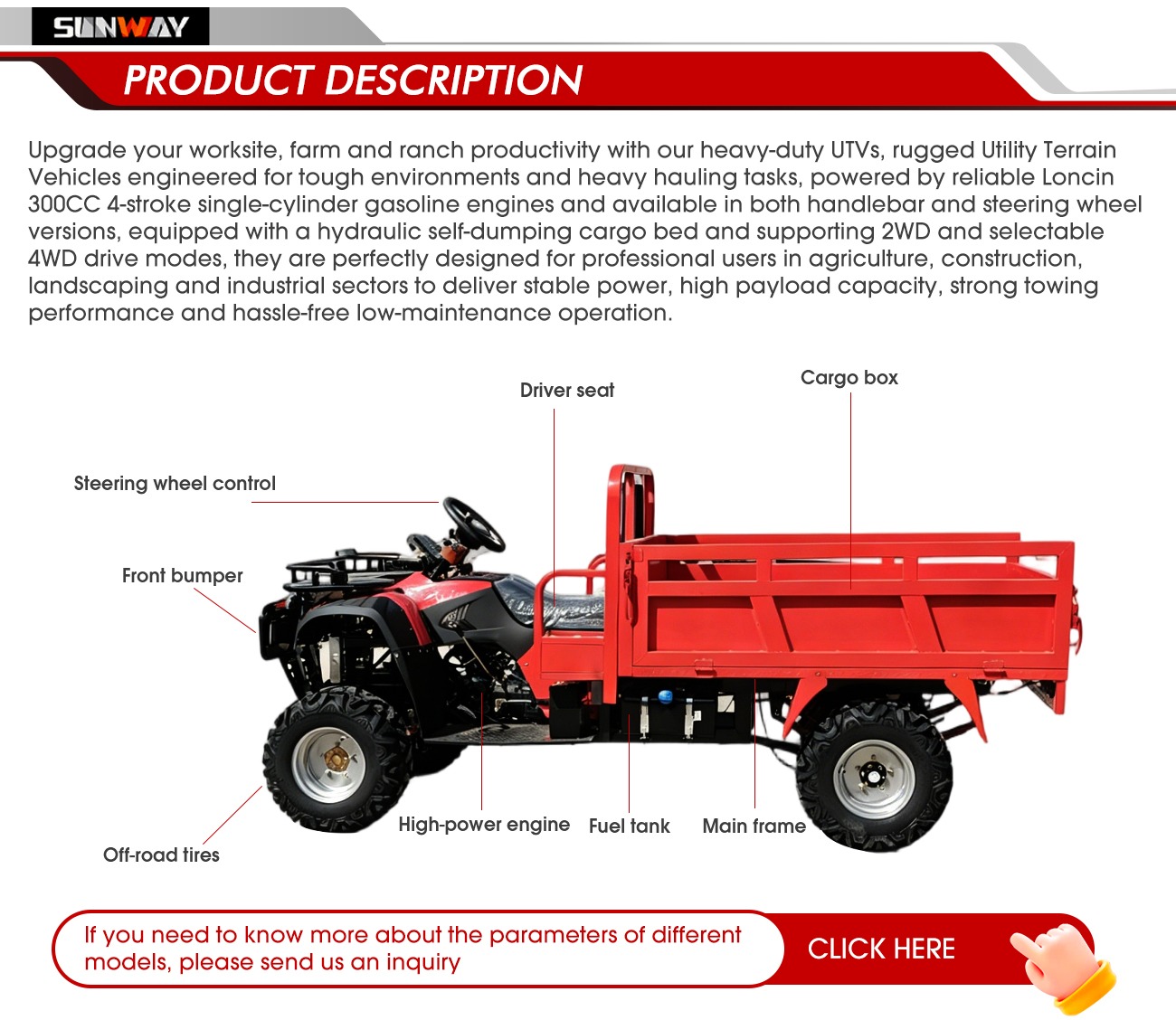 Kendaraan Pertanian 300cc All  - Agriculture Farming Working Model ulasan dan harga