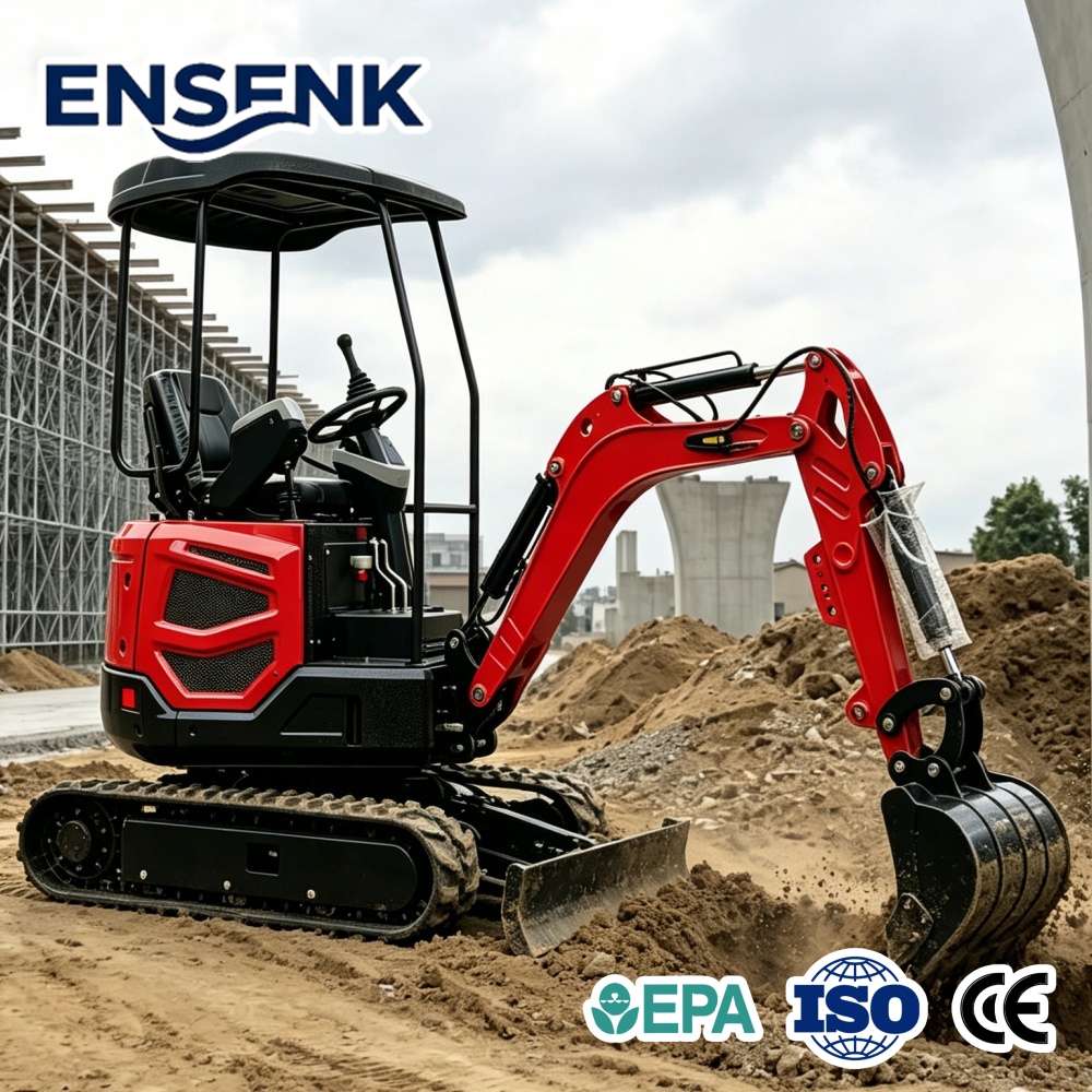 Excavator Mini Diesel 1,7 Ton  - Farming Agriculture Tools ulasan dan harga