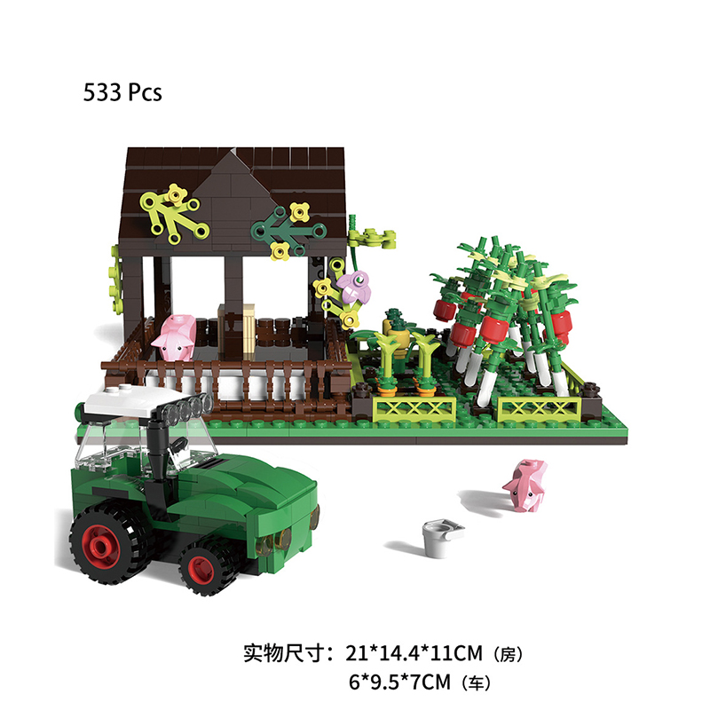 Mainan Blok Bangunan Happy Ran - Is Farming Under Agriculture ulasan dan harga
